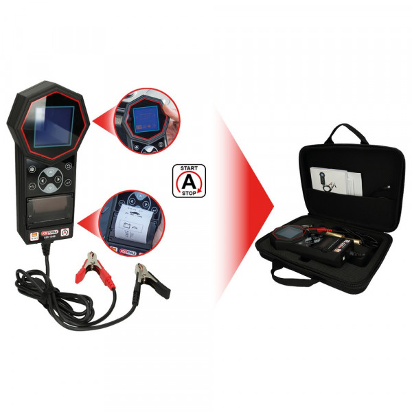 KS TOOLS 12V / 24V Digital-Batterie- und