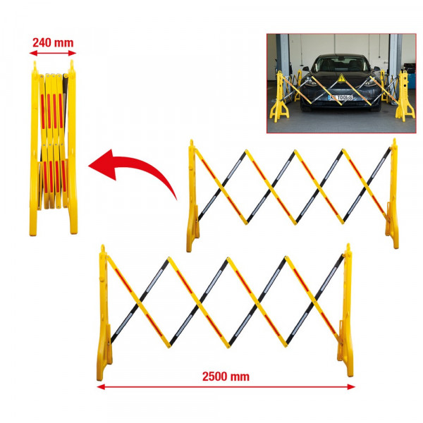 KS TOOLS Scherensperre aus Kunststoff, 240 -