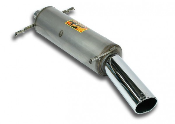 SUPERSPRINT Endschalldämpfer 1x 90x85mm AISI 409