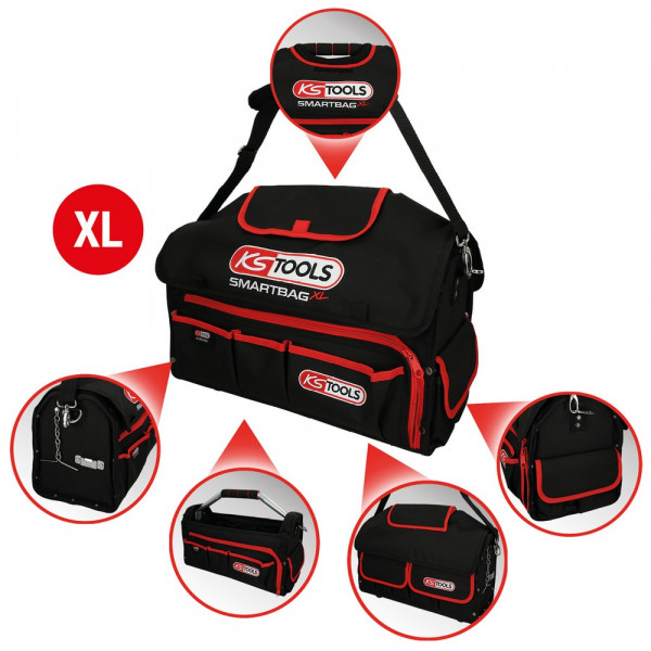 KS TOOLS SMARTBAG Universal-Werkzeugtasche XL