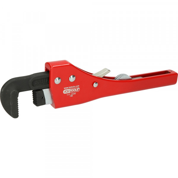 KS TOOLS Einhand-Ratschen-Rohrzange mit