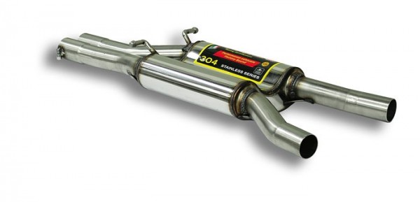 SUPERSPRINT Mittelschalldämpfer 60mm (INOX)