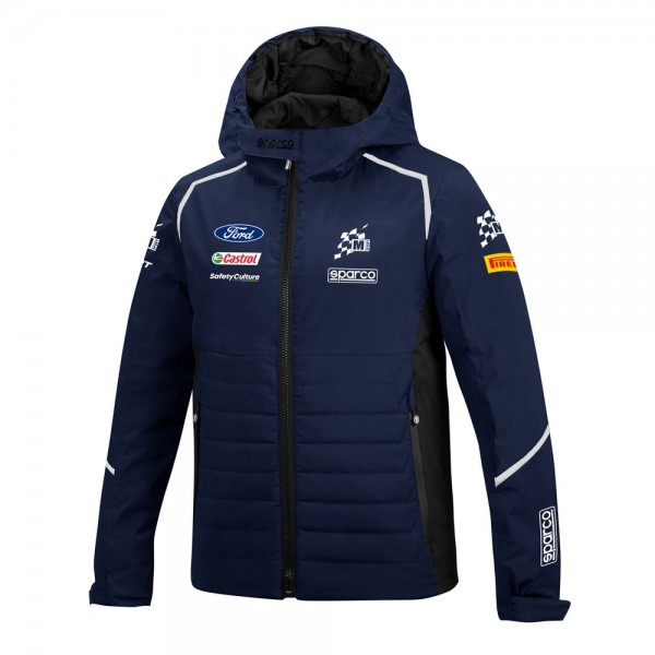 SPARCO Ford M-Sport Winter Jacke mit Kapuze