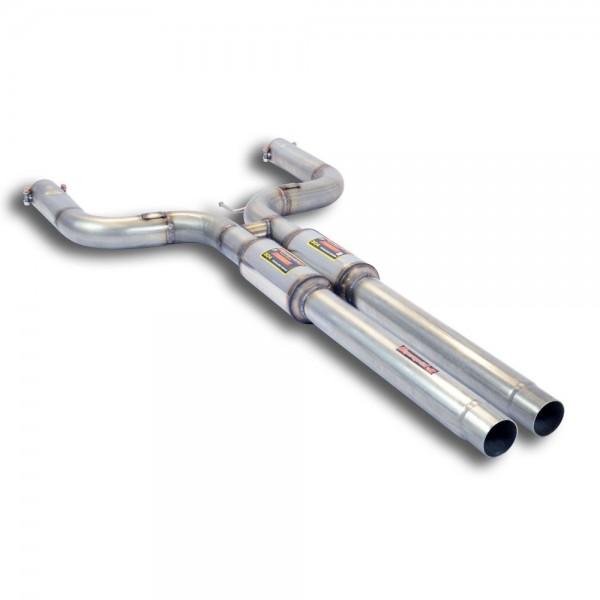 SUPERSPRINT Mittelschalldämpfer H-Pipe R+ L