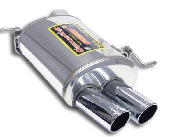 SUPERSPRINT Endschalldämpfer 2x80mm (Inox)