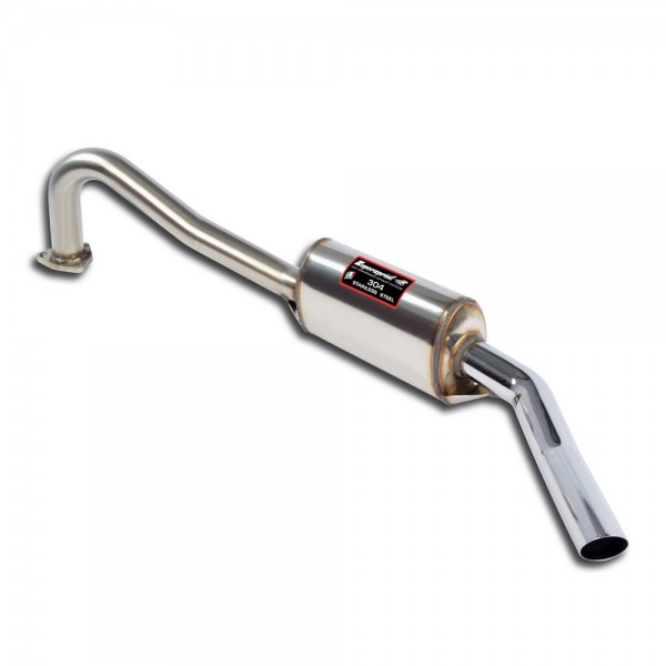 SUPERSPRINT Endschalldämpfer 1x60mm INOX