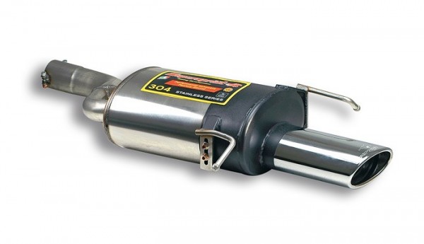 SUPERSPRINT Endschalldämpfer Oval 145x95mm