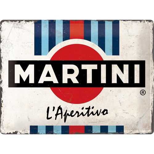 MARTINI Hängeschild &quot;L&#039;Aperitivo&quot; Martini Racing