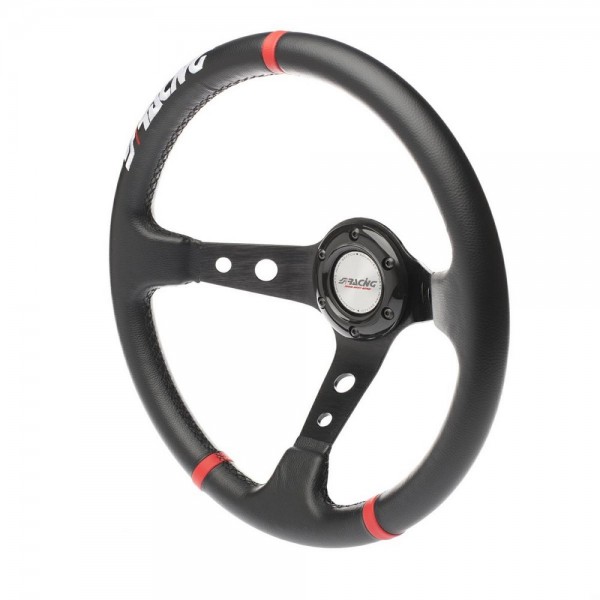 SIMONI RACING Lenkrad Gravel Kunstleder 350mm