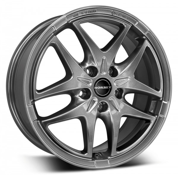 Borbet XB ECE-Felge metal-grey