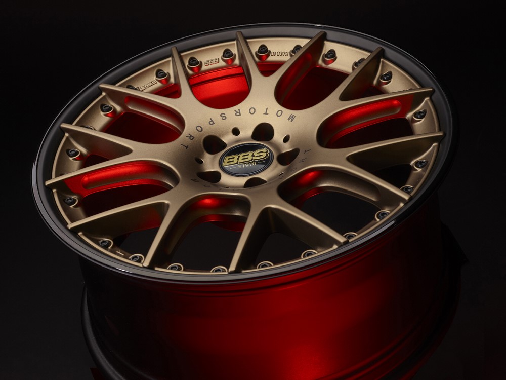 BBS CHR II Satin Bronze 50th Edition 2teilig Felgen Felgen