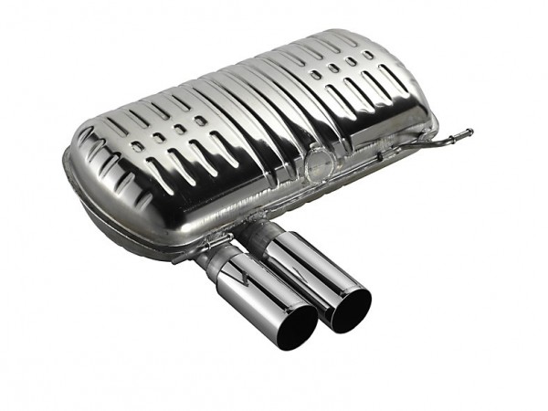 EISENMANN Endschalldämpfer Inox 2x76mm