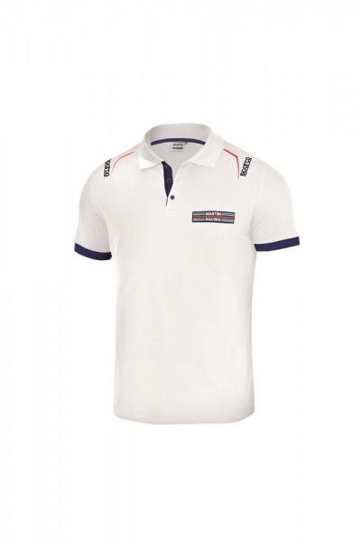 MARTINI RACING - SPARCO Poloshirt 100% Baumwolle