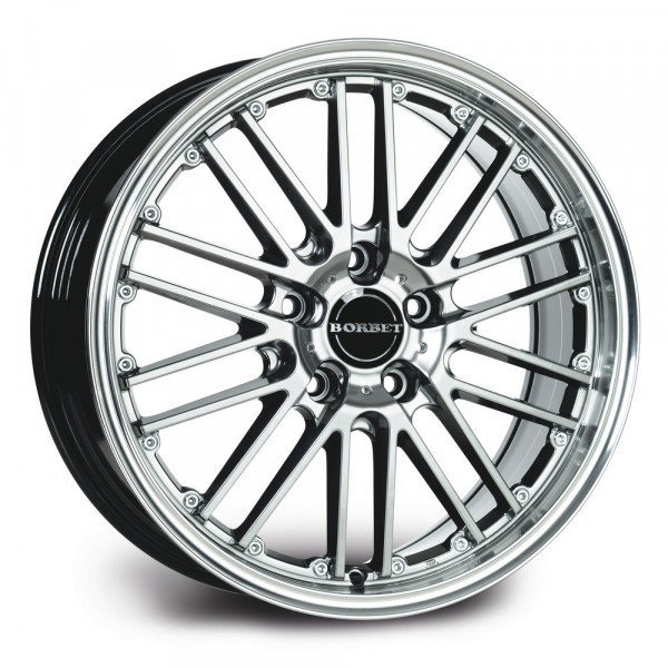 Borbet CW2 Multiflex-Felge hyper silver