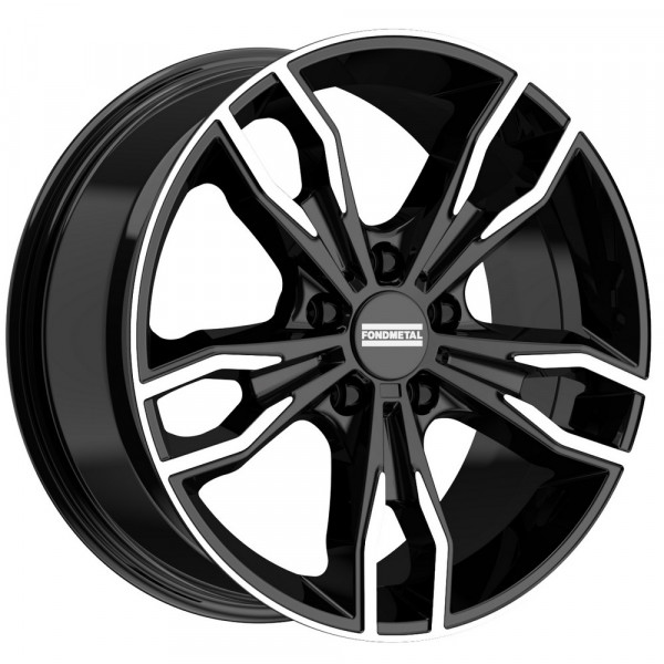 Fondmetal Alke Felge Black Glossy Polished