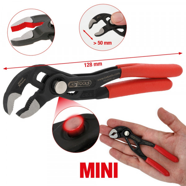 KS TOOLS Mini-Wasserpumpenzange