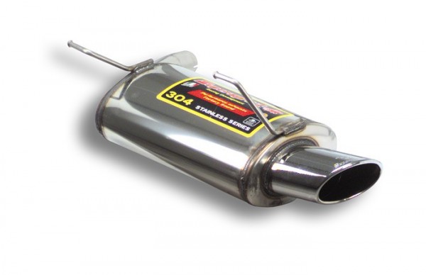 SUPERSPRINT Endschalldämpfer links 120x80mm