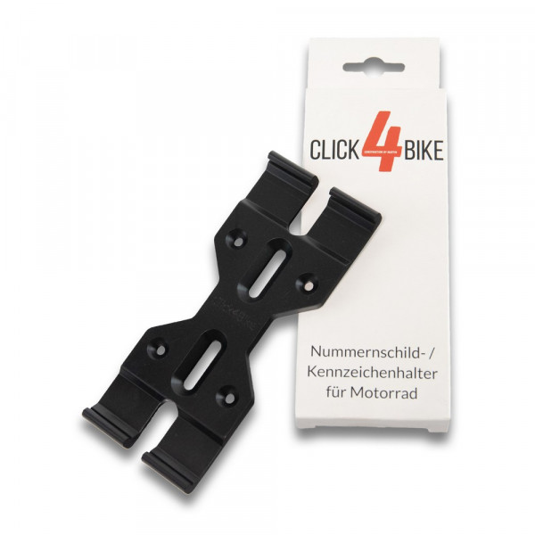 Click4Bike Kennzeichenhalter Motorrad/Roller