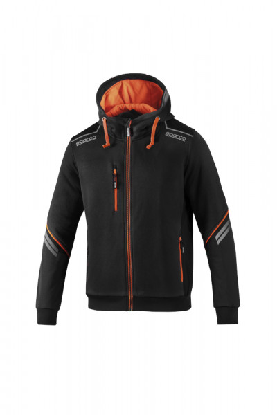 SPARCO Teamwork Jacke mit Kapuze Full Zip Tech