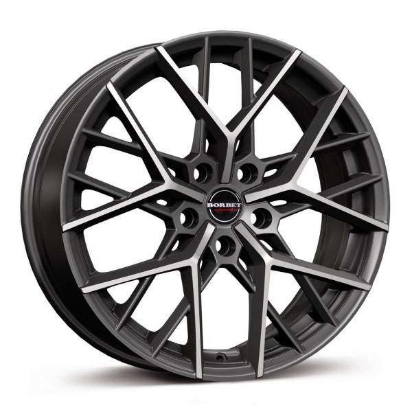 Borbet BY-9521 titan polished matt