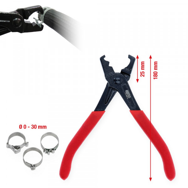 KS TOOLS Schlauchschellenzange für