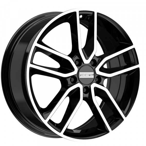 Fondmetal Koros Felge Black Glossy Polished