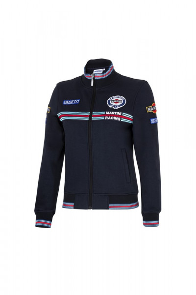 MARTINI RACING - SPARCO Sweatshirt Fullzip Lady