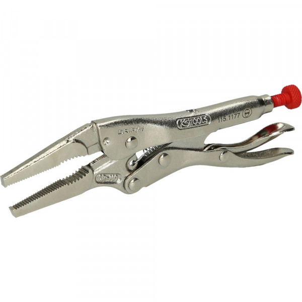 KS TOOLS Langbacken-Gripzange,125mm