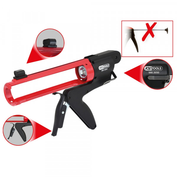 KS TOOLS Kartuschenpistole 310 ml ohne