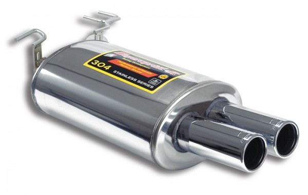 SUPERSPRINT Endschalldämpfer 2x76mm
