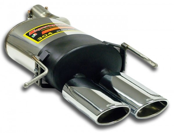 SUPERSPRINT Endschalldämpfer oval 120x80mm