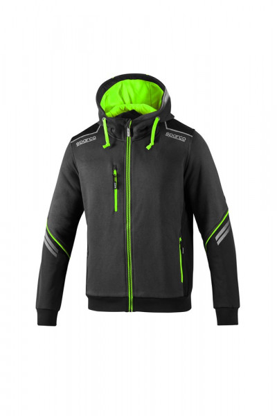 SPARCO HOODIE FULL ZIP COLORADO