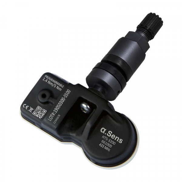 alpha.Sens TPMS Sensor geschraubt