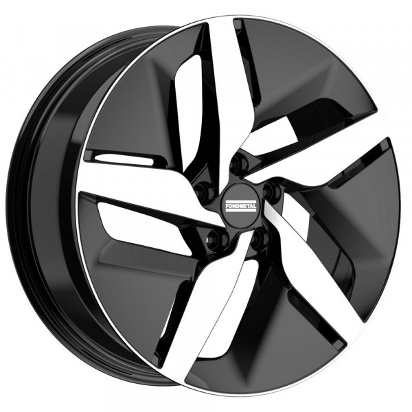 Fondmetal E-JOULE Felge glossy black poliert