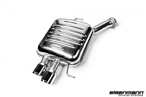 EISENMANN Endschalldämpfer Inox 2x83mm