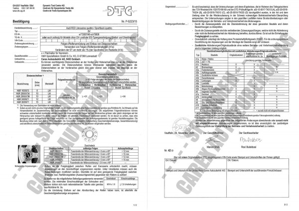 DTC-Gutachten P-5223/15 zu DR-Set