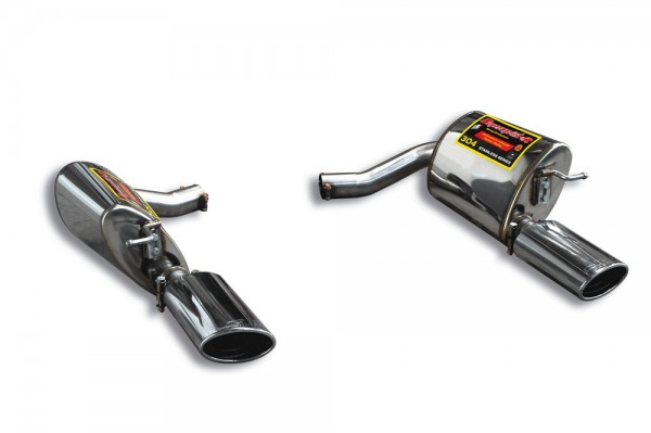 SUPERSPRINT Endschalldämpfer rechts 145x95mm