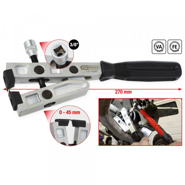 KS TOOLS Schlauchklemmenzange für