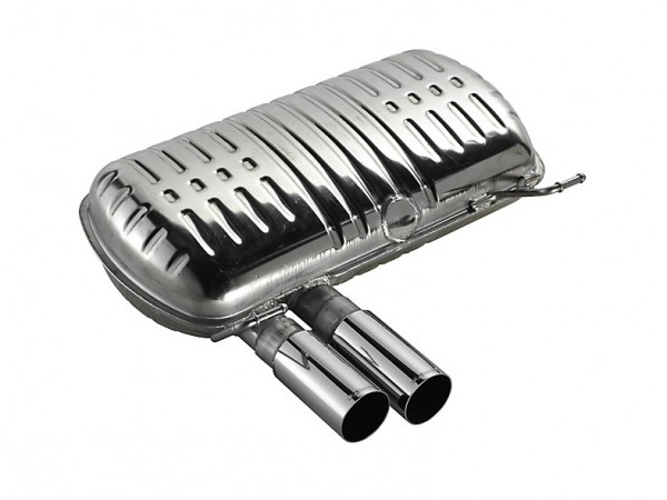 EISENMANN Endschalldämpfer Inox 2x70mm