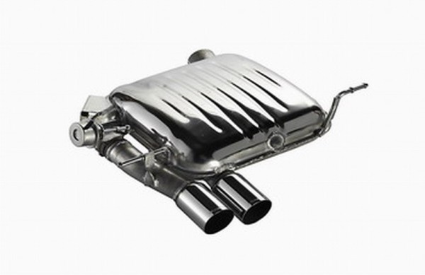 EISENMANN Endschalldämpfer Inox 2x76mm