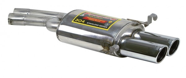 SUPERSPRINT Endschalldämpfer 2x90mm rund