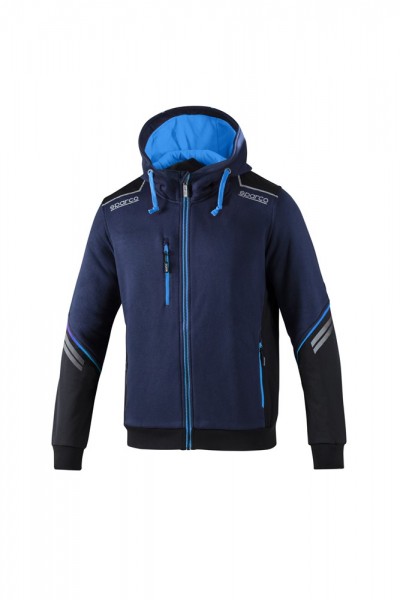 SPARCO Teamwork Jacke mit Kapuze Full Zip Tech