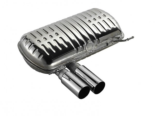 EISENMANN Endschalldämpfer Inox 2x76mm