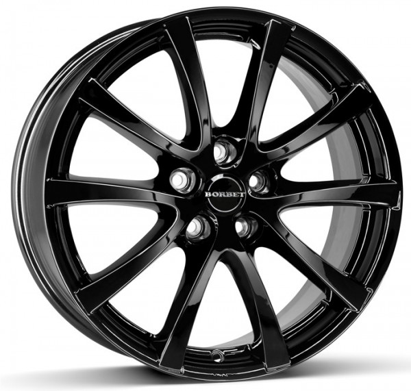 Borbet LV5 Felge Black Glossy
