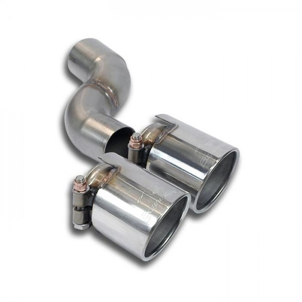 SUPERSPRINT Endrohr Rund 2x90mm