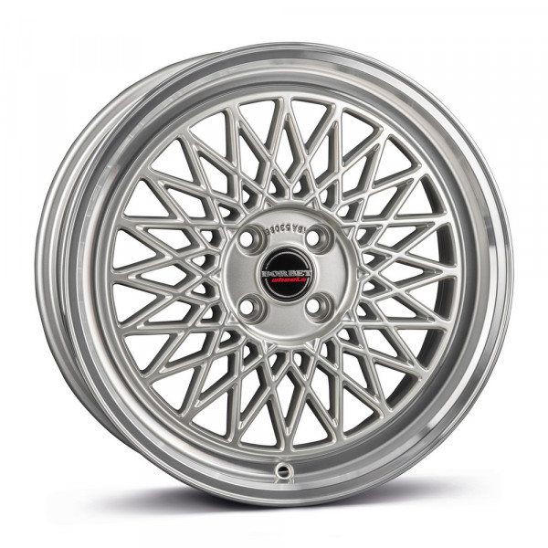 Borbet B-7017 silver rim polished KBA 53086