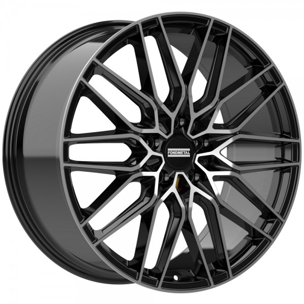 Fondmetal CRATOS Felge glossy black poliert
