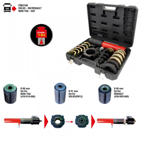 KS TOOLS Schlitzbuchsen-Werkzeug-Satz für