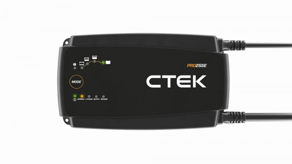 CTEK PRO 25SE 12V mit 6 m Kabel und Halterung