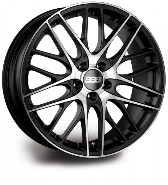 BBS CS Multiflex Felge schwarz-poliert